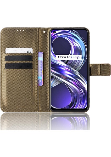 Realme 8i Kart Tutucu Kapak Manyetik Cüzdan Kickstand Için Kılıf (Yurt Dışından) fırsatları