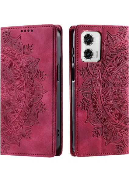 Motorola Moto G Oynamak Için Kılıf 4g 2024 Darbeye Kapak Kapak Tam Yan Pu (Yurt Dışından)