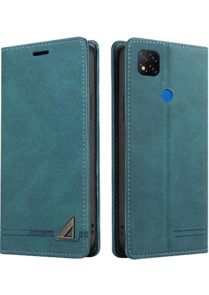 Xıaomı Redmi 9c Premium Deri Kickstand Premium Deri Iki (Yurt Dışından)