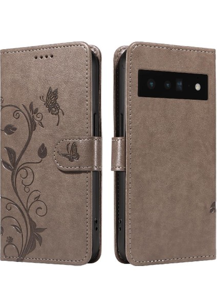 Google Piksel 6 Pro Cüzdan Telefon Kılıfı Için Kılıf ile Yüksek Kaliteli Deri (Yurt Dışından)
