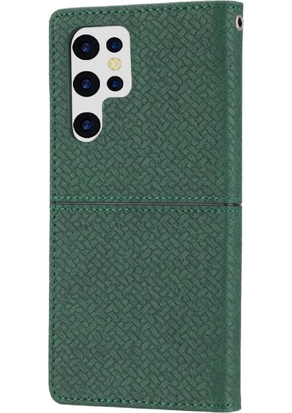 Samsung Galaxy S22 Ultra El Cüzdan Kredi Kartı Tutucu Flip Book Için Kılıf (Yurt Dışından) indirimleri
