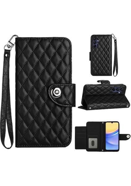 Samsung Galaxy Case 5g Cüzdan Kapak Bilek Şerit Kart Tutucu (Yurt Dışından)