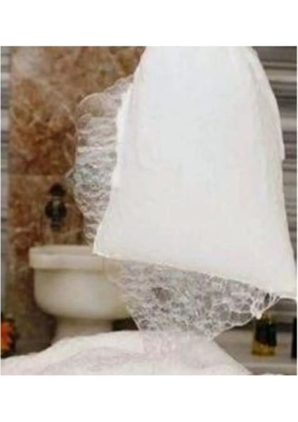 Hamam Köpük Torbası 10 Adet Doğal Hamam Torbası Pamuk Köpük Torbası