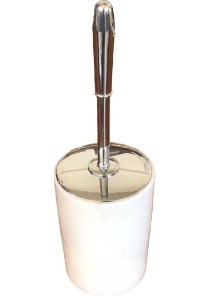 Fulla Mermer Wc Fırçası Beyaz