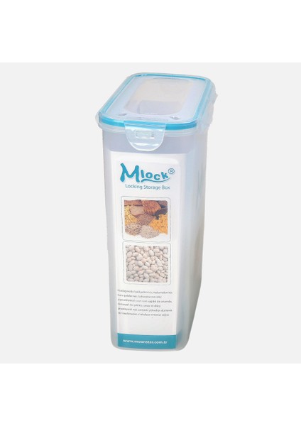 Mlock Bakliyat Saklama Kabı 4,5 Lt