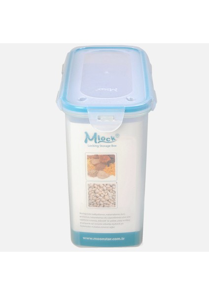 Mlock Bakliyat Saklama Kabı 3 Lt