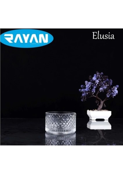 Elusia Lines Çizgili Tekli Cam Çerezlik ROYALEKS-82637