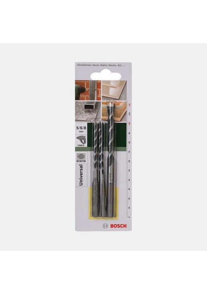 Uneo Aksesuar Sds Quıck Çok Amaçlı Uç Seti 568 mm