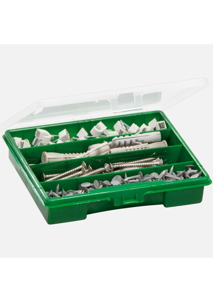 Organizer 1, 4 Bölümeneli, Yeşil