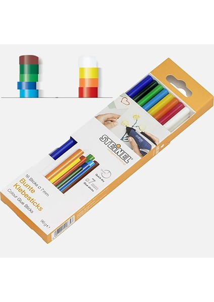 Color Yapıştırma Çubukları 7X250MM 96GR