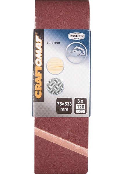 K120 3X120 Zımpara Tabanı