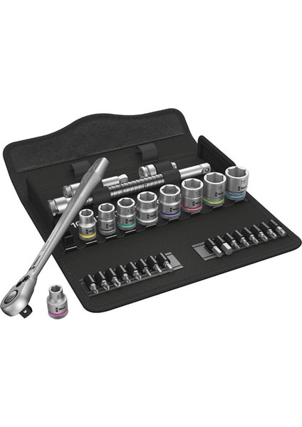 Zyklop Cırcır Anahtarı 3/8 Zoll 29 Parça
