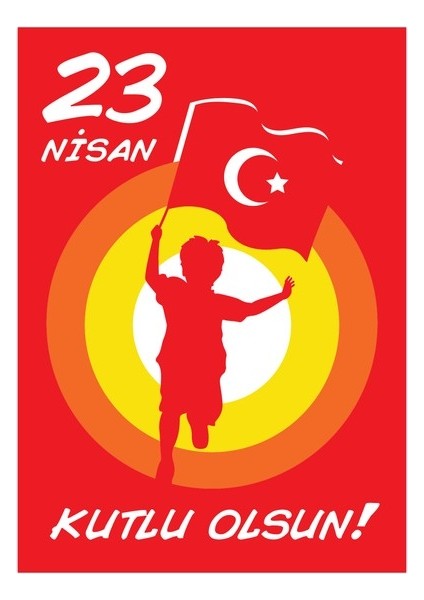 23 Nisan Ulusal Egemenlik ve Çocuk Bayramı Eko Kum Boyama Seti 5 Adet-Red Castle 23NSN-052