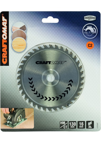 Daire Testere Bıçağı Pr Wo H 130X16-36 mm