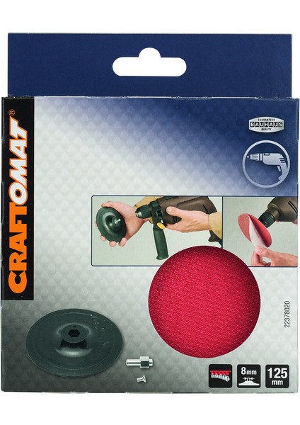 Velcro Zımpara Tabanı ÇAPI:125