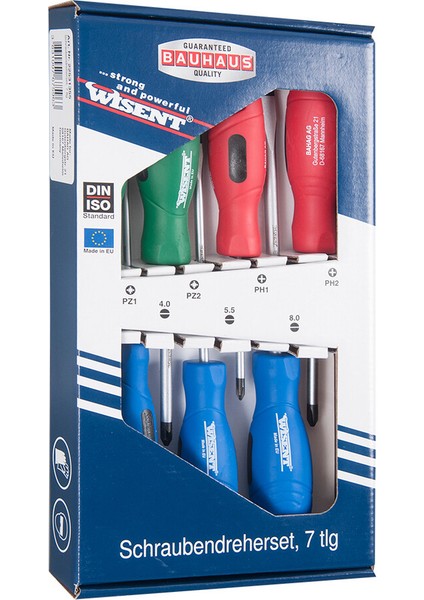 7 Parça Tornavida Seti