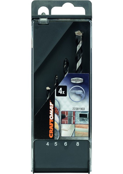 Universal Matkap Ucu Set 4-8 mm