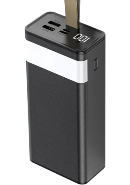 30.000 Mah Dijital Göstergeli Dahili Fenerli Powerbank