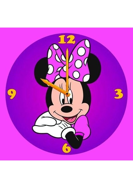 Disney Minnie Saat (Clock) Kum Boyama Seti-Red Castle S-0003 fiyatları