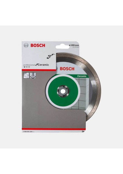 Elmas Kesme Diski Seramik Için 180 mm