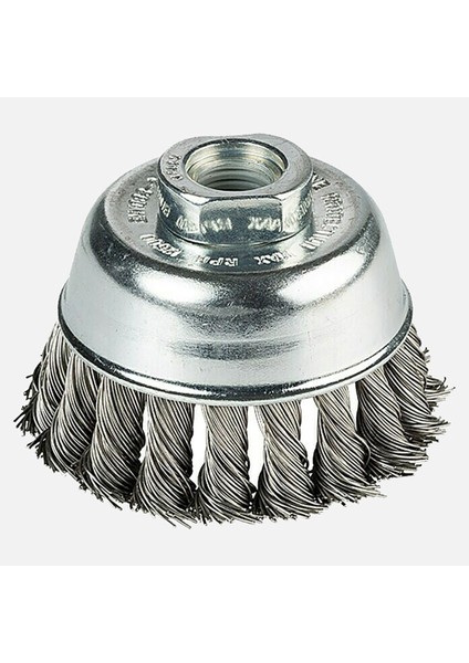 Çanak Tel Fırça - 65 mm M14 Örgü