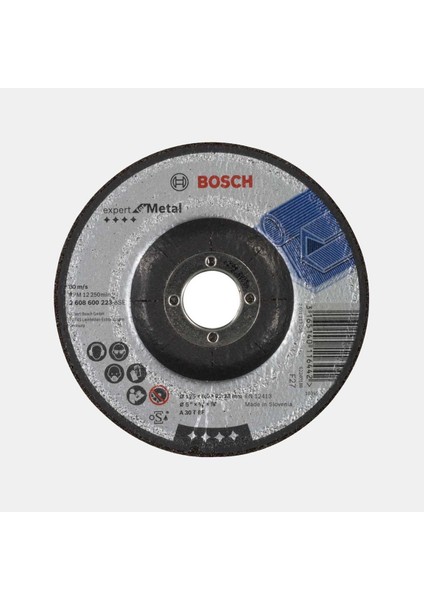 Taşlama Diski Metal 125X6 mm