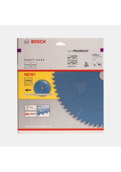 Expert Daire Testere Bıçak Çok Amaçlı 216X30 mm 64 Diş