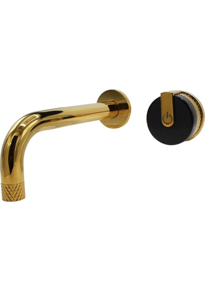 Angel Gold Ankastre Lavabo Bataryası