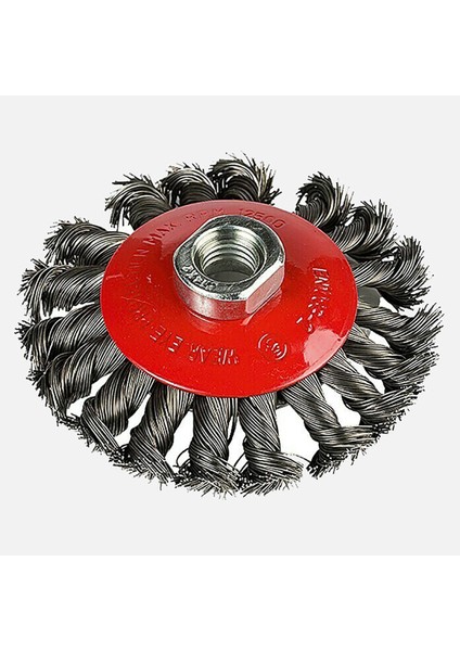 Koni Tel Fırça - 100 mm Örgülü