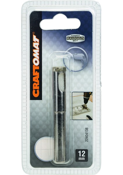 Elmas Matkap Ucu Çapı: 12 mm