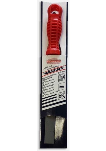 Saplı Yassı Küt Eğe H2, 200 mm