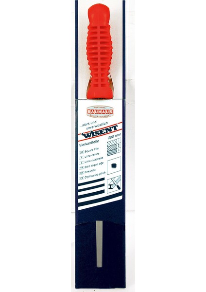 200 mm Dörtköşe Metal Eğe