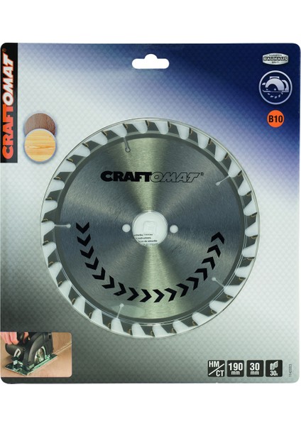 Daire Testere Bıçağı Pr Wo H 190X30-30 mm