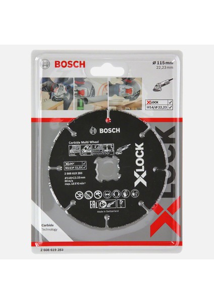 X-Lock Carbide Multi Wheel Kesici Disk 115 mm