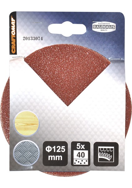 125 MMX40 Kum Zımpara Tabanı