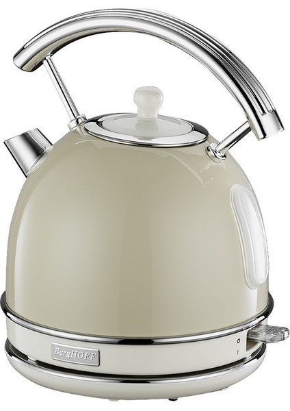 Gem Retro 1.7 Litre Vanilya Krem Rengi Yuvarlak Su Isıtıcısı