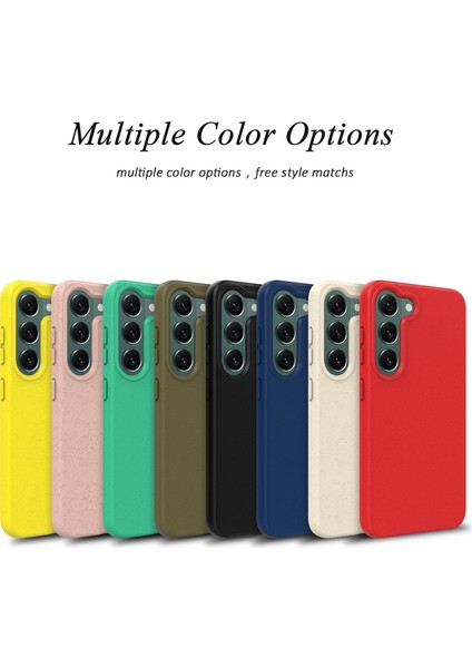 Samsung Galaxy S24 5g Için Buğday Samanı + Tpu Telefon Kılıfı (Yurt Dışından) fiyatları