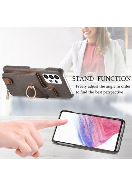 Samsung Galaxy A53 Için Deri Cüzdan Telefon Kılıfı (Yurt Dışından) indirimleri