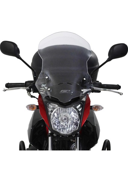 Yamaha YS 125 2017-2020 Uyumlu Ön Cam Şeffaf 50 cm