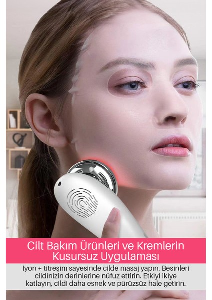 Akıllı Güzellik Robotu - Yüz Kaldırma Masaj - Ems - Ultrasonik Cilt Temizliği