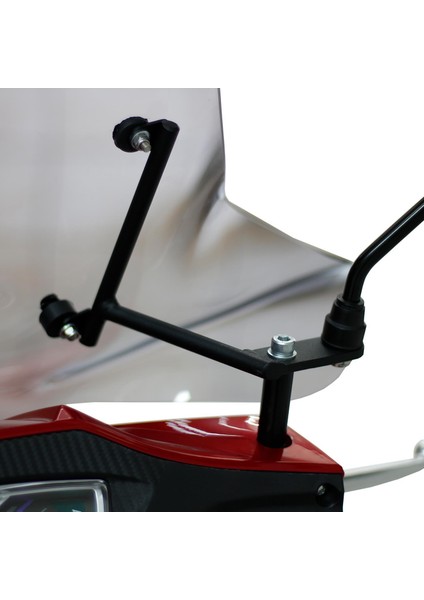 Kanuni Mati 125 2020-2024 Uyumlu Ön Cam Füme 59 cm fırsatları
