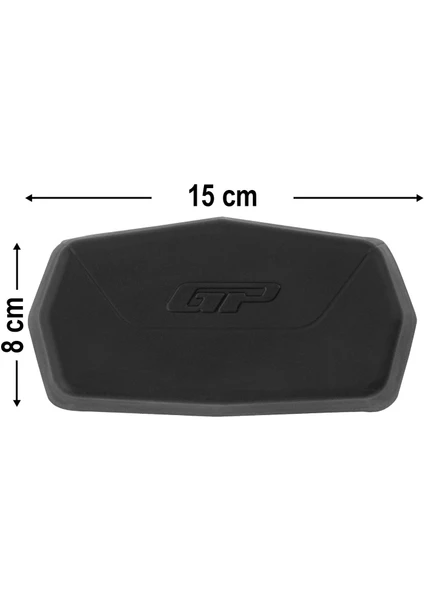 GP Kompozit Universal 15X8cm Çanta Pedi Siyah