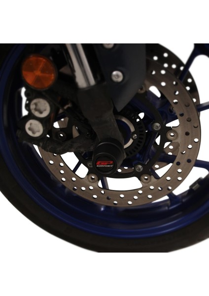 Yamaha R7 2021–2024 Uyumlu Aks Koruma Takozu Seti Siyah