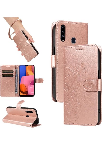 Samsung Galaxy A20S Deri Telefon Kılıfı (Yurt Dışından) indirimleri