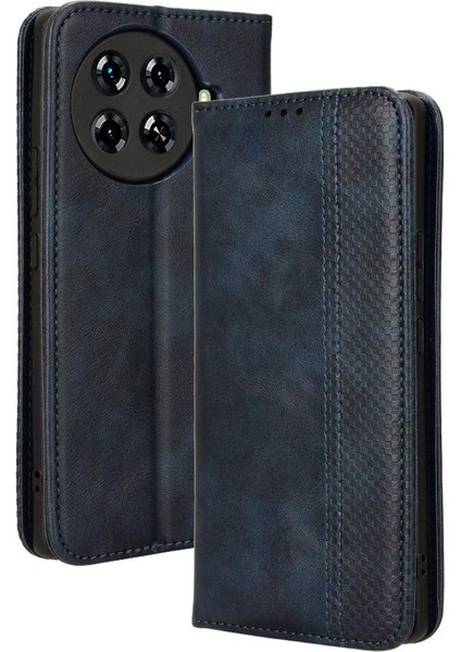 Tecno Spark 20 Pro 4g Pu Deri Manyetik Kapatma Telefon Kılıfı (Yurt Dışından)