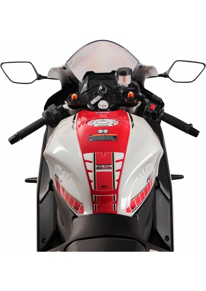 Yamaha R7 2021–2024 Uyumlu Tank Pad Seti Mavi fiyatları