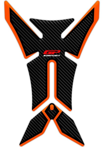 Universal Tank Pad Model X Turuncu