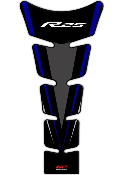 Yamaha R25 2015-2018 Uyumlu Tank Pad Seti Mavi fiyatları