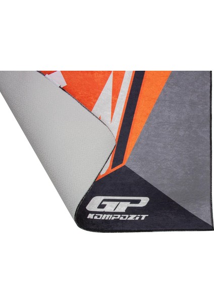 KTM Universal Motosiklet Halısı Siyah-Turuncu modelleri
