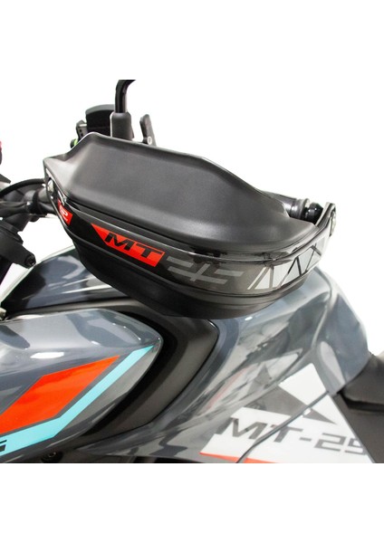 Yamaha MT-25 2015-2024 Uyumlu Plastik Elcik Koruma Siyah KIRMIZI fiyatları